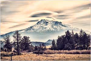 Mt Shasta photography art 5525